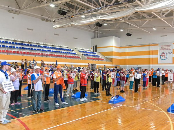 Спортивный марафон среди пенсионеров Нижнего Тагила